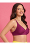 Non-Padded Wirefree Demi Cup Bra - Cotton - 2