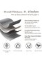 Bathroom Mat, Super Absorbent Quick Drying Bath Mats for Bathroom, Non Slip with Rubber Backing Thin - 5
