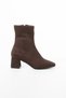 Women's Zip-Up Heeled Boots: Modern and Elegant Design, Eye-Catching Style (Heel Height: 6 cm) - 3