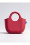 Red Open Handbag with Top Handle