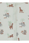 Baby Boy Animal Print Cotton Top and Pyjama Set - 3