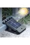 3pack Clip On Solar Motion Sensor Lights, Portable Solar Powered Security Light Outside, with USB & - 3