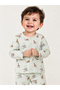 Baby Boy Animal Print Cotton Top and Pyjama Set - 2