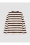 High-Quality Items from Çelebi Store: Brand-New Crew-Neck Striped and Printed Boys' 2-Pack T-Shirts - 8