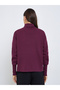 Oversized Short Length Turtle Neck Sweater - 4