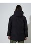 REGULAR FIT LONG LINE PADDED COAT - 5