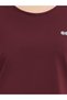 Maroon Solid Activewear T-Shirt - 5
