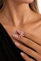 Stone Embellished, Intricate Craftsmanship, Elegant Design Women's Necklace LRN092
