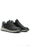Genuine Leather Black EVA Sole Men's Sneakers - E1991 - 2