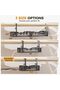 Under Desk Cable Tray - Black, No Drill Cable Management Box for Office & Home - 6