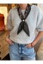 100% Wool Cashmere Beaded Scarf