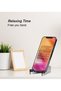 حامل هاتف قابل للطي للاستخدام على المكتب، وحامل هاتف محمول متوافق مع أجهزة iPhone وiPad Mini والأجهزة اللوحية. - 4