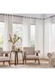 Linen Curtains Grommet Window Drape 132x229CM White 1 Panel - 4