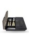 Silverware Organizer with Lid, Flatware Storage Box Silverware Holder, Kitchen Utensil Organizer for