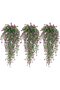 Artificial Hanging Plants, 3Pcs Realistic Eucalyptus Flower Vine Decor, Artificial Eucalyptus Flower
