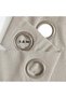 Linen Curtains Grommet Window Drape 132x244CM Beige 1 Panel - 2