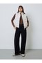 Off White Short Length Padded Gilet - 2