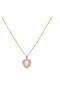 Opal Necklace - Rose Gold Necklace - White Necklace - Minimalist Necklace with Zircon Stones - Gift for Your Loved One - 3