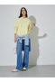 Yellow Solid Kangaroo Pocket Regular Fit Hoodie - 2