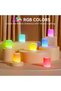 Rechargeable Nursery Night Light, Eye-Caring Touch Lamp, White - 2
