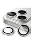 Camera Lens Protector for iPhone 17 Pro/17 Pro Max, Silver, 1 Set