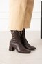 Women's Zip-Up Heeled Boots: Modern and Elegant Design, Eye-Catching Style (Heel Height: 6 cm) - 2