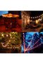50FT Outdoor String Lights Mains Powered with 46PCS E12 Sockets - 8