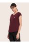 Maroon Solid Activewear T-Shirt - 3