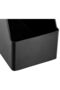 Plastic Desk Organizer - Magazine Rack, Black, 2-Pack - 7