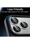 Camera Lens Protector for iPhone 17 Pro/17 Pro Max, Silver, 1 Set - 7
