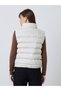 Off White Short Length Padded Gilet - 5