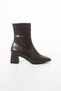 Women's Zip-Up Heeled Boots: Modern and Elegant Design, Eye-Catching Style (Heel Height: 6 cm) - 3