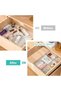 Clear Plastic Drawer Divider Set, 25Pcs Multi-Size Organizers, Sturdy and Scratch Resistant, Perfect - 3