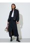 Black Solid Pocket Details Zip-Up Regular Fit Bomber Jacket - 2