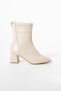 Women's Fur-Lined Zip-Up Boots, Warmly Lined, Stylish Design (Heel Height: 6 cm) - 3
