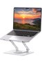 حامل لابتوب بزاوية 360 درجة °   قاعدة دوارة، حامل كمبيوتر مريح للمكتب، قابل لتعديل الارتفاع ومتعدد الزوايا