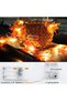 Maple Leaves String Light,Fall Thanksgiving Decorations Pumpkin String Lights,3M 20LED Halloween Pum - 5