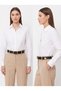 Genuine Leather Women's Belt with Gold Buckle and Metal Tips - 3 cm Belt for Jeans and Cloth Pants - 6