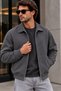 Men's Smoked Zippered Pocket Jacket - 3