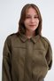 Suede Bomber Jacket C3562 - 4