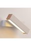 (3000K)-Wall Light LED Wall Sconce Modern Simple Bedside Light 270° Rotatable Lantern Wood Mounted H