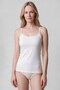 Women's Cotton 3-Pack Basic Tank Top (No Adjustable Straps), White - 2