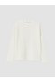Alita City White Textured Girls' T-Shirt with a Difference