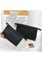 Black Geometric Pattern Bathroom Organizer Bag - 2