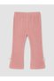 High-Quality Items from Çelebi Store: Velvet Girls' Leggings with Butterfly Details - 2