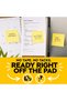 Sticky Notes 654, Canary Yellow, 3x3 in, 2 Pack, 24 Pads - 7