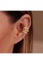 Chunky or Thin Ear Cuffs Non Piercing for Women - 3