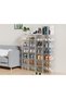 Shoe Box, Shoe Storage Boxes Clear Plastic Stackable, 6-pack front open shoe box, Transparent shoe O - 4
