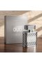 Oud Silver Pure Musk Perfume Oil 30ml Unisex Attar/Geranium & Saffron | Lavender & Jasmine | Musk & Agarwood Base | Spicy Floral Woody Scent