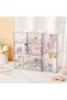 Stackable Storage Drawers, Small Clear Stackable Plastic Organizer Bins, Acrylic Bathroom Makeup Org - 2